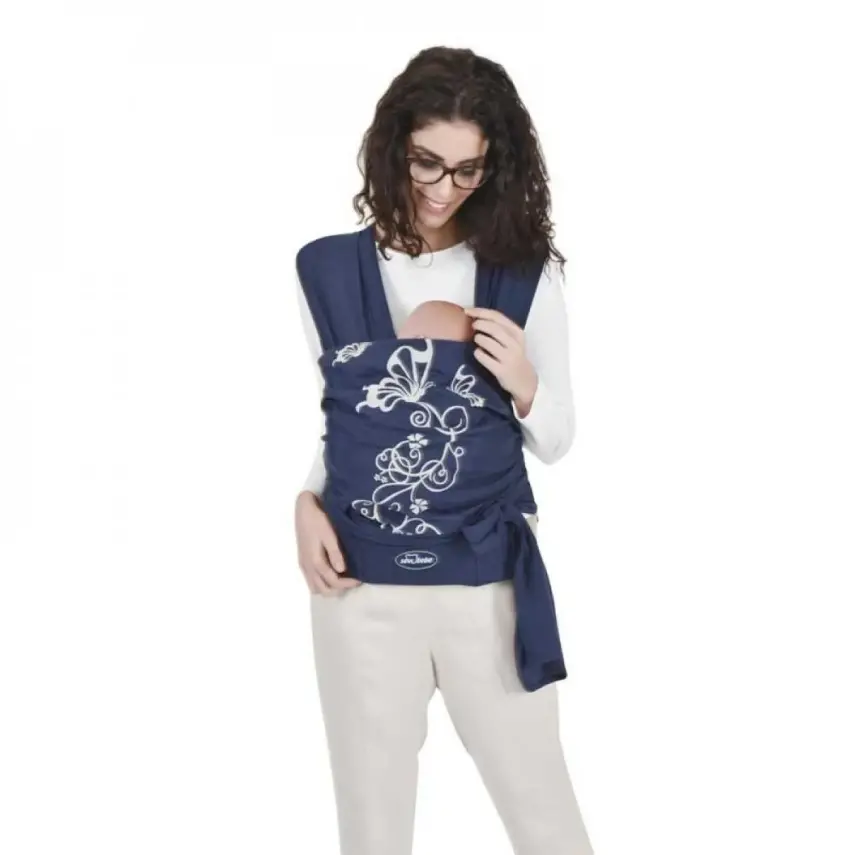 Sevi Bebe Bel Destekli Giymeli Sling Lacivert - 1