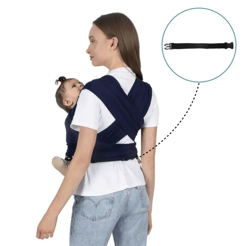 Sevi Bebe Bel Destekli Sling Lacivert - 4