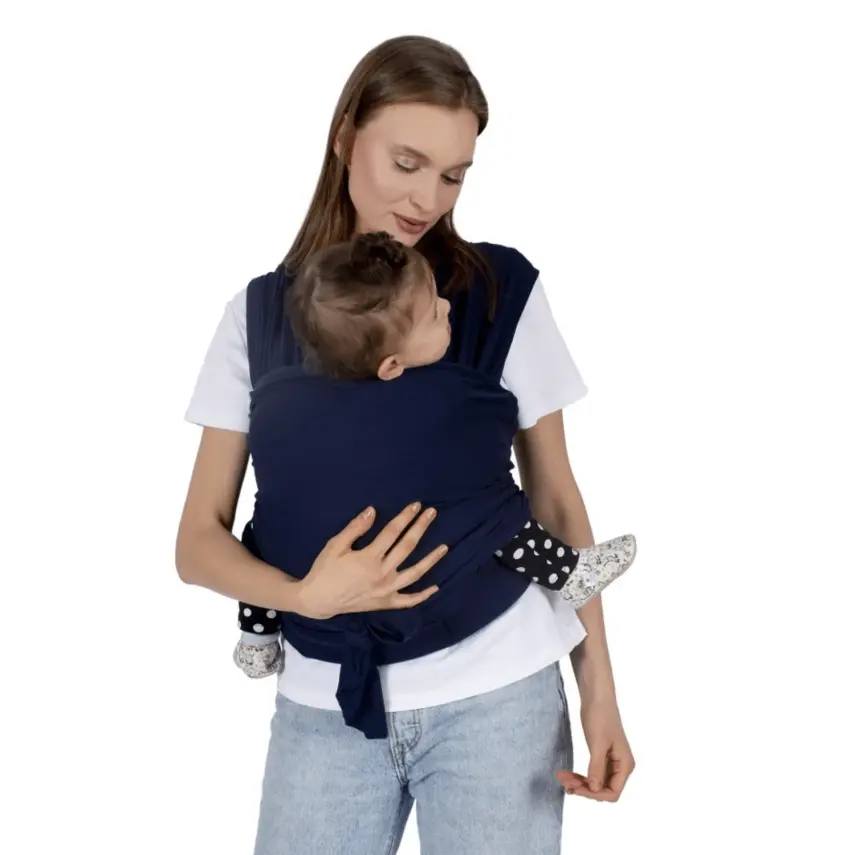 Sevi Bebe Bel Destekli Sling Lacivert - 6