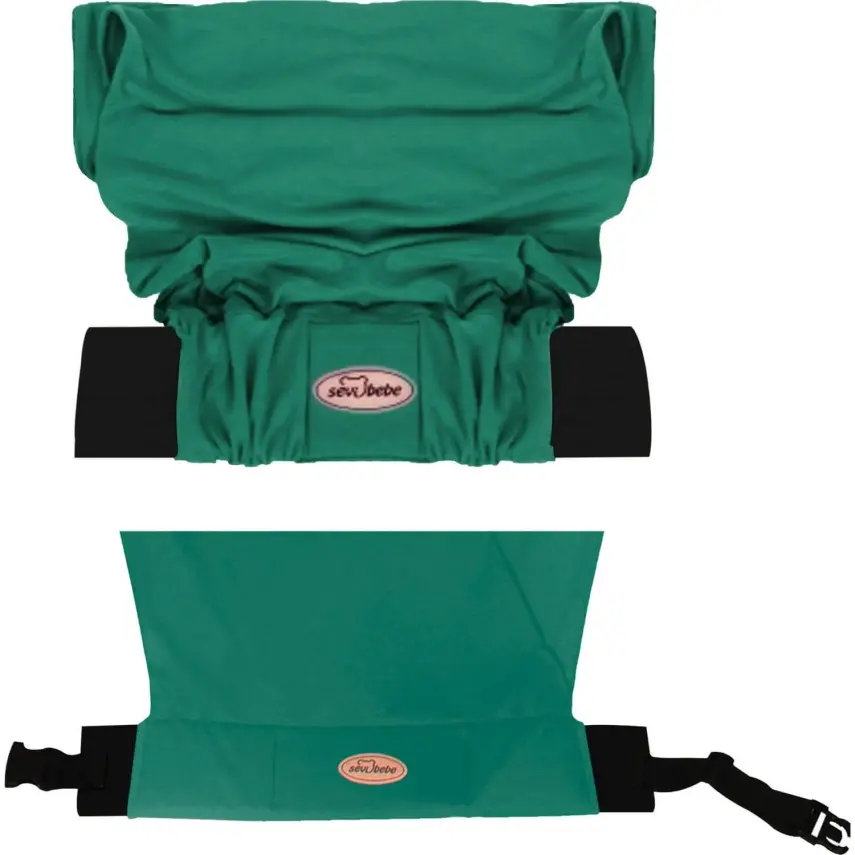 Sevi Bebe Bel Destekli Sling Turkuaz - 4