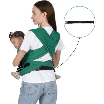 Sevi Bebe Bel Destekli Sling Turkuaz - 3