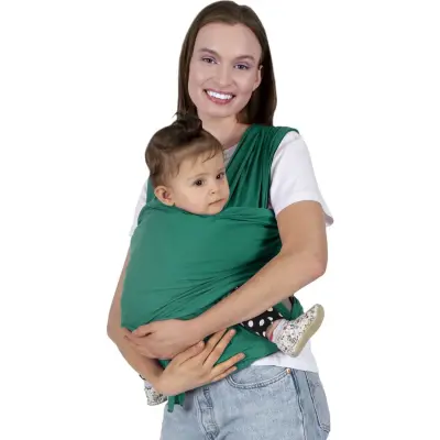 Sevi Bebe Bel Destekli Sling Turkuaz