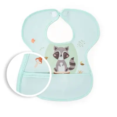 Sevi Bebe Cırtlı Muşamba Önlük Rakun - 3