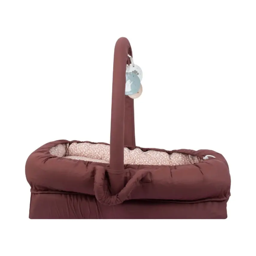 Sevi Bebe Çok Fonksiyonlu Anne Yanı Reflü Yatağı Çıtır Çiçek Desenli - 8