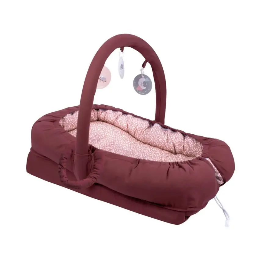 Sevi Bebe Çok Fonksiyonlu Anne Yanı Reflü Yatağı Çıtır Çiçek Desenli - 1