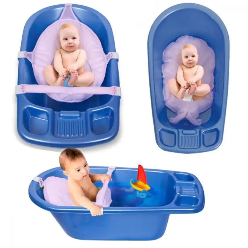 Sevi Bebe Çok Fonksiyonlu Bebek Yıkama File Minderi Pembe - 2