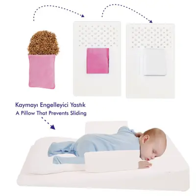 Sevi Bebe Çok Fonksiyonlu Yatış Yastığı Gri - 2
