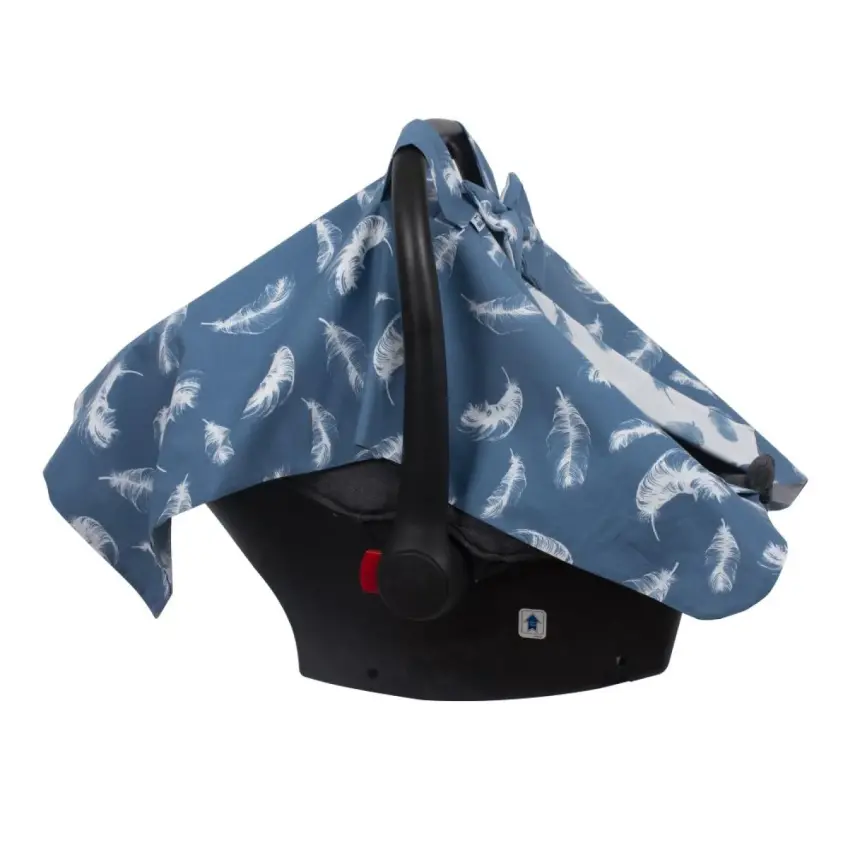 Sevi Bebe Fiyonklu Ana Kucağı Örtüsü Tüy - 3