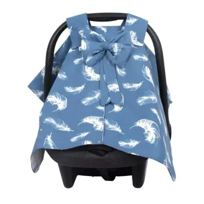 Sevi Bebe Fiyonklu Ana Kucağı Örtüsü Tüy - 2