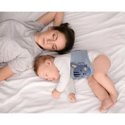 Sevi Bebe Gaz Giderici Kiraz Çekirdekli Bebek Bel Bandı Gri - 2