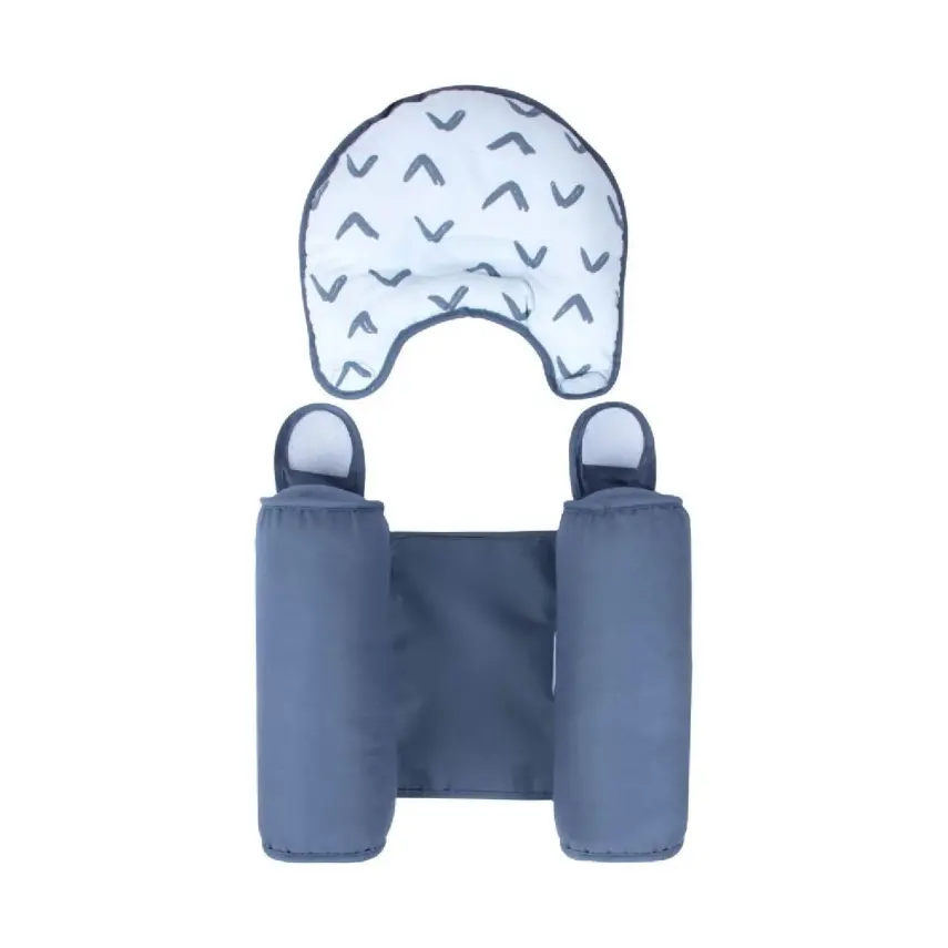 Sevi Bebe Kafa Şekillendirici Yastık & Yan Yatış Yastığı Çentik Desenli - 9