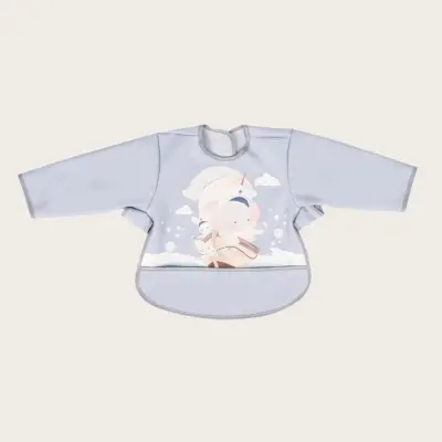 Sevi Bebe Kollu Mama Önlüğü Denizci Fil