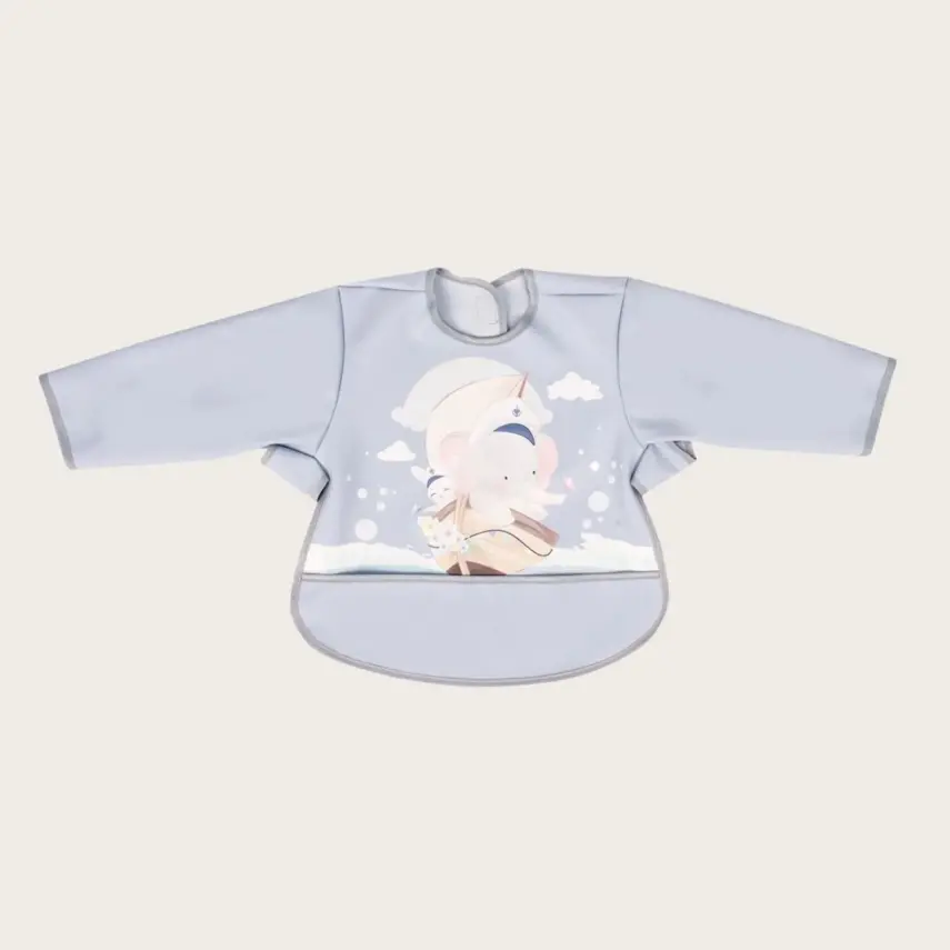 Sevi Bebe Kollu Mama Önlüğü Denizci Fil - 1