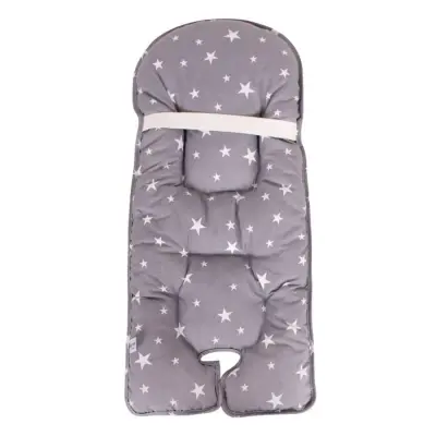 Sevi Bebe Mama Sandalyesi Minderi Gri Yıldız - 4