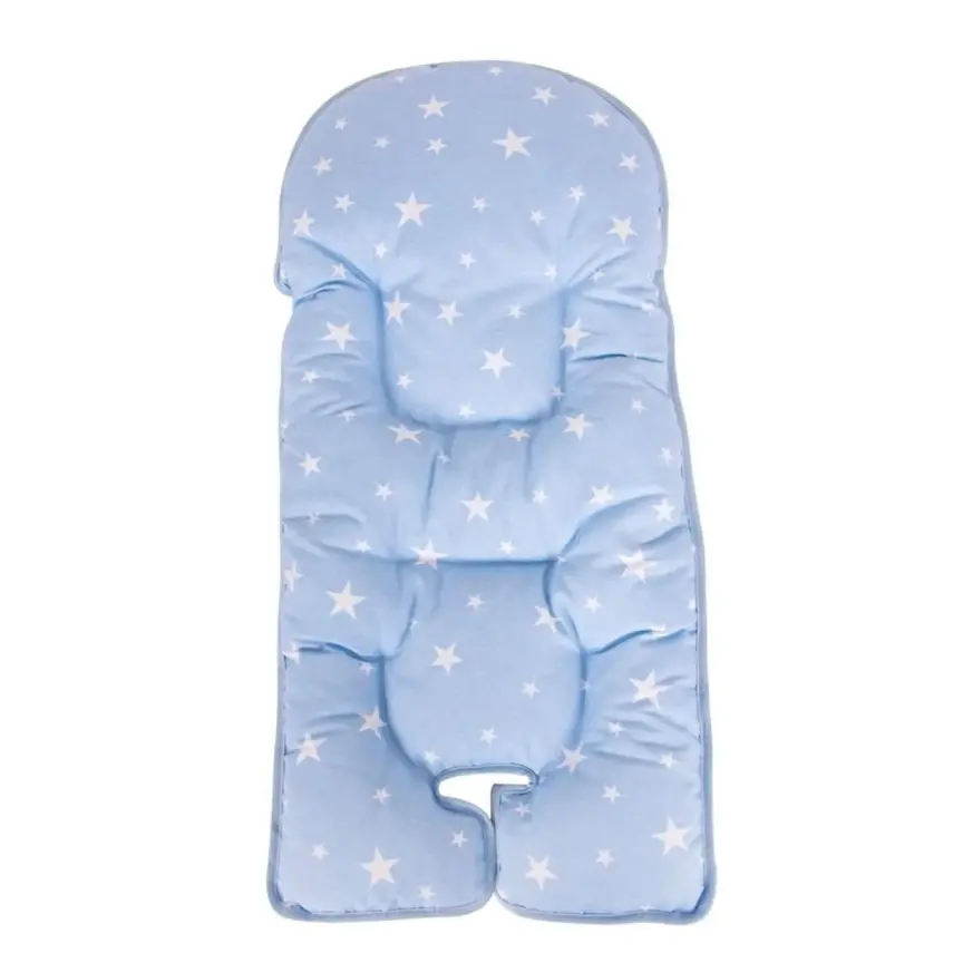 Sevi Bebe Mama Sandalyesi Minderi Mavi Yıldız - 4