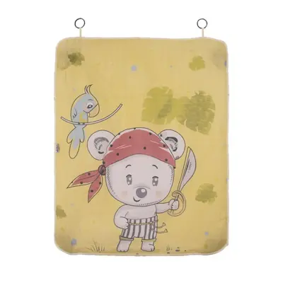 Sevi Bebe Müslin Bebek Arabası Örtüsü Pano Baskılı Korsan - 2