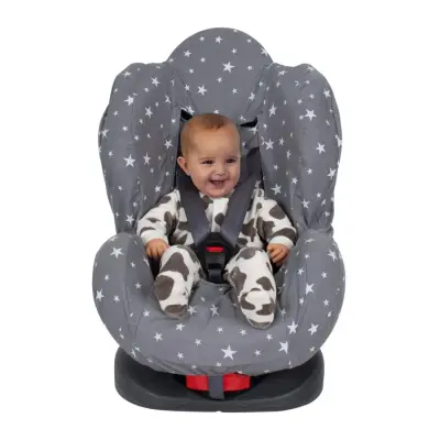 Sevi Bebe Oto Koltuğu Kılıfı Gri Yıldız - 2