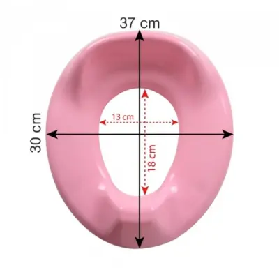 Sevi Bebe Plastik Klozet Adaptörü Pembe - 2