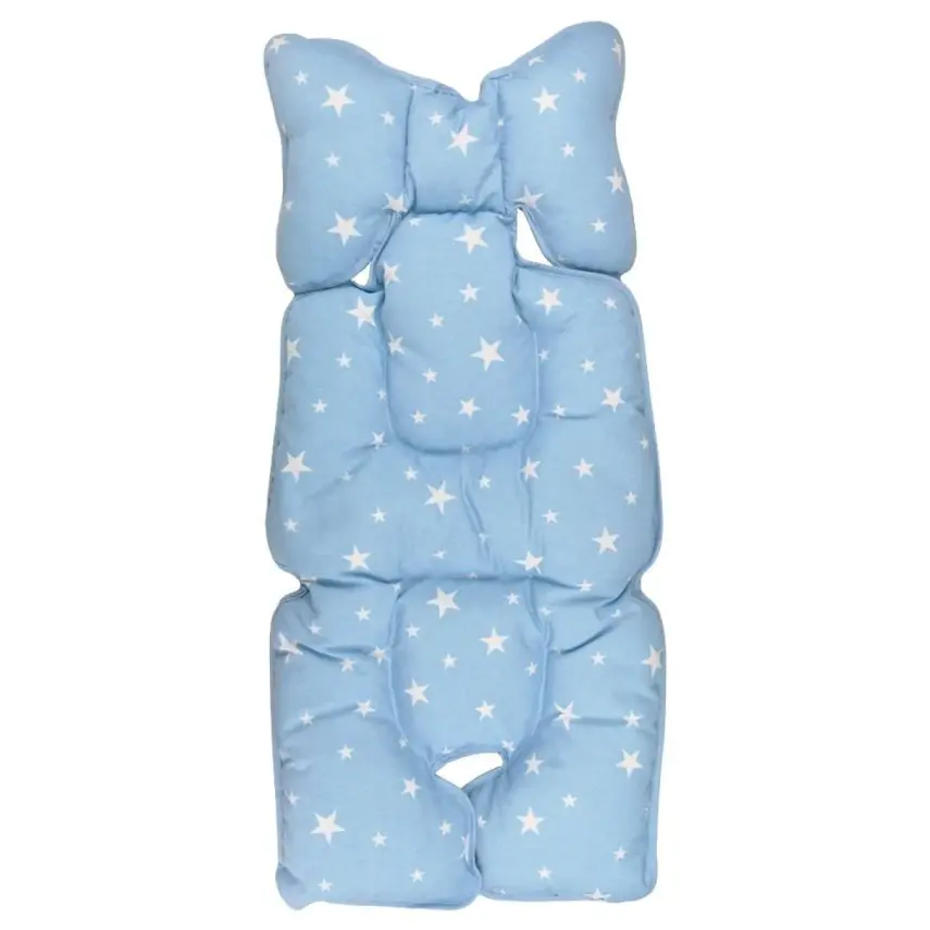 Sevi Bebe Puset ve Oto Koltuğu Minderi Mavi - 2