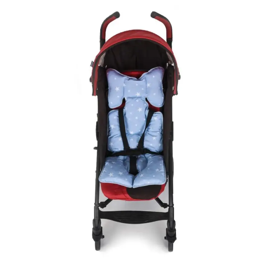 Sevi Bebe Puset ve Oto Koltuğu Minderi Mavi - 3