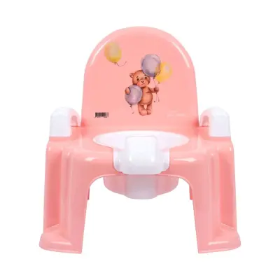 Sevi Bebe Sandalye Lazımlık Somon - Pembe