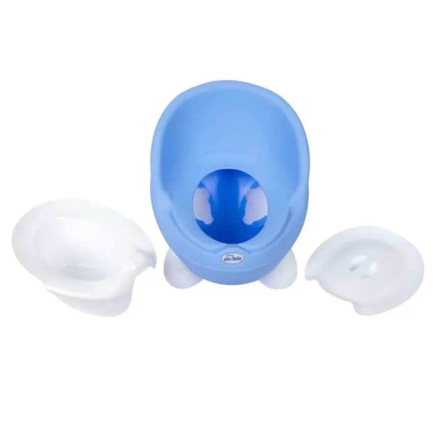 Sevi Bebe Sevimli Lazımlık Mavi - 6