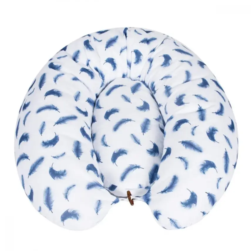 Sevi Bebe Yastıklı Anne Bebek Minderi Tüy Desen - 1