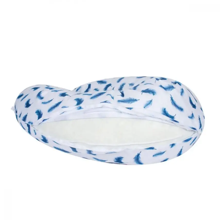 Sevi Bebe Yastıklı Anne Bebek Minderi Tüy Desen - 3