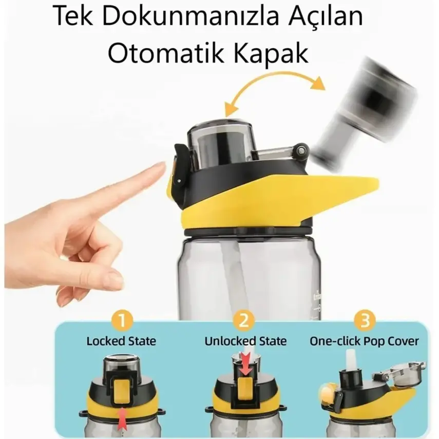 Shotay Handle Tritan Matara 900 Ml - 7