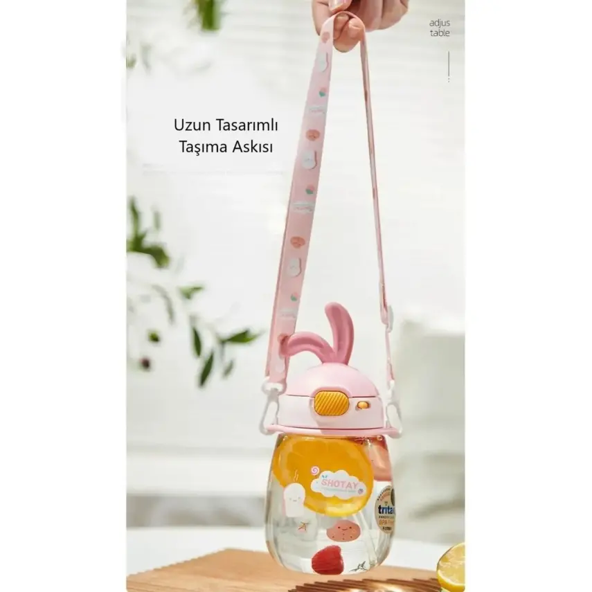 Shotay Rabbit Tritan Matara 600 Ml - 5