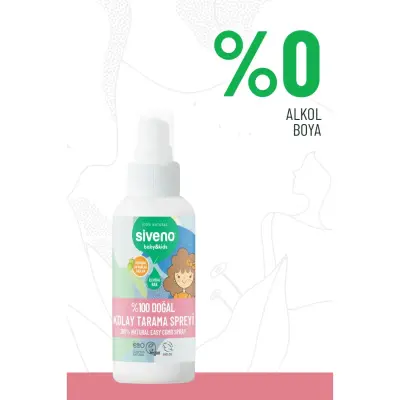 Siveno %100 Doğal Bebek Kolay Tarama Spreyi 100ml - 8