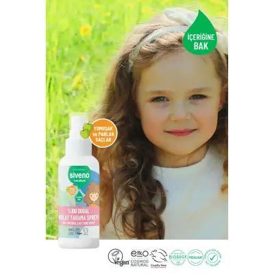 Siveno %100 Doğal Bebek Kolay Tarama Spreyi 100ml - 4