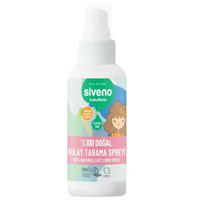 Siveno %100 Doğal Bebek Kolay Tarama Spreyi 100ml - 2