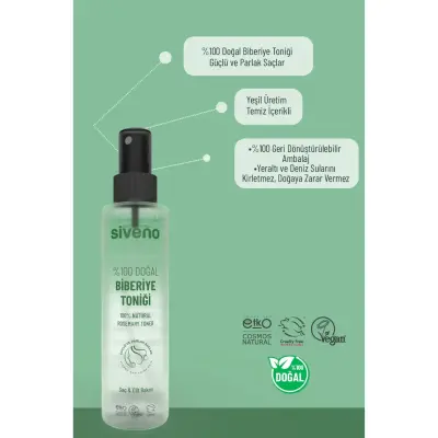 Siveno %100 Doğal Biberiye Toniği 150 ml - 8