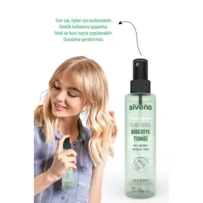 Siveno %100 Doğal Biberiye Toniği 150 ml - 9