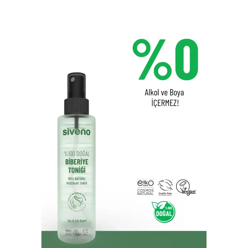 Siveno %100 Doğal Biberiye Toniği 150 ml - 10