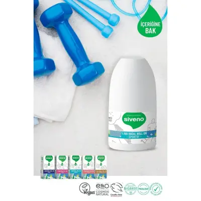 Siveno %100 Doğal Roll-On Sportive 50 ml  - 6