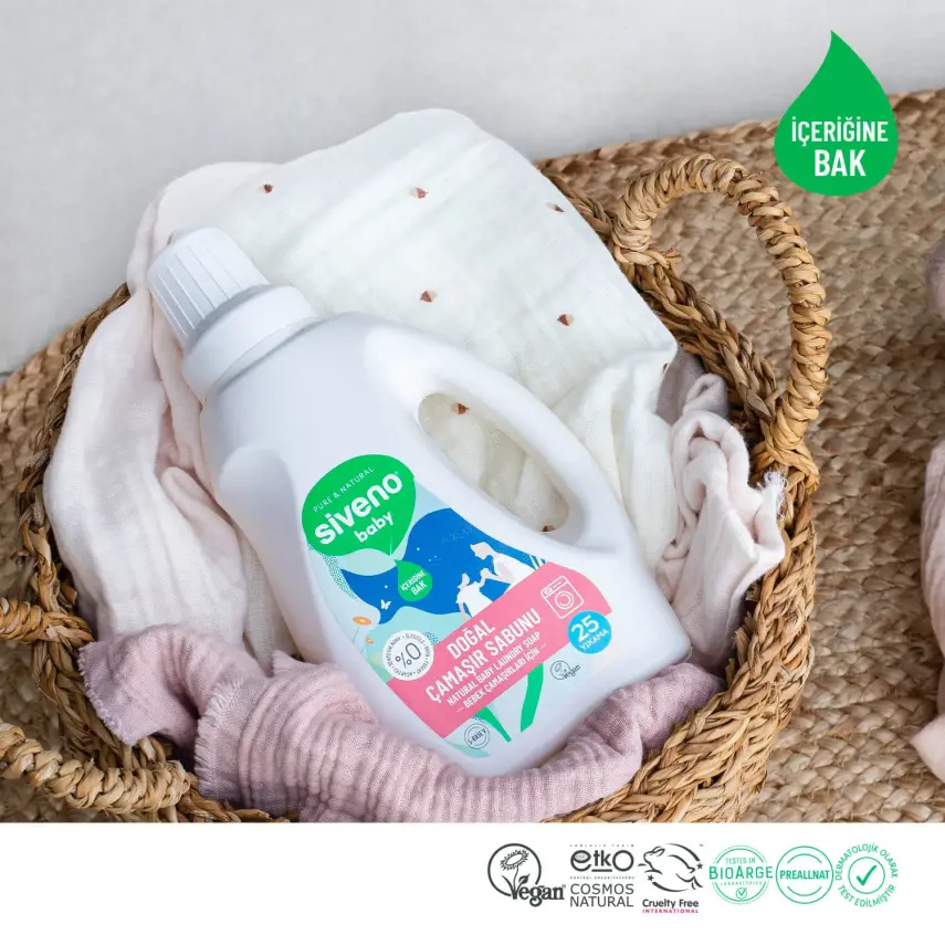Siveno Baby Doğal Çamaşır Sabunu 750 ml - 12