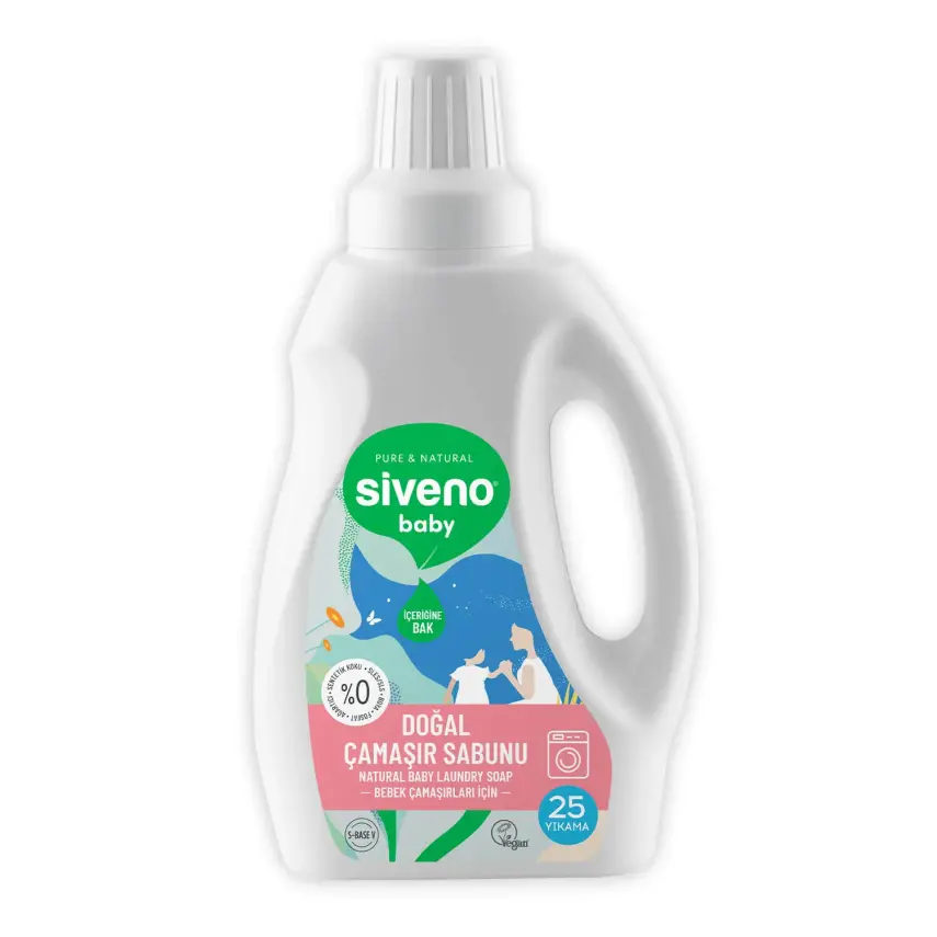 Siveno Baby Doğal Çamaşır Sabunu 750 ml - 1