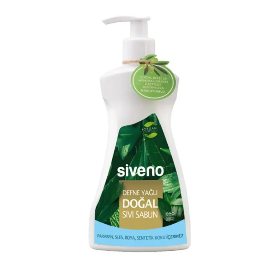 Siveno Defne Yağlı Doğal Sıvı Sabun 300 ml - 1