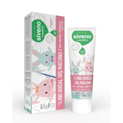 Siveno Doğal Diş Macunu Baby&Kids 50ml  - 3