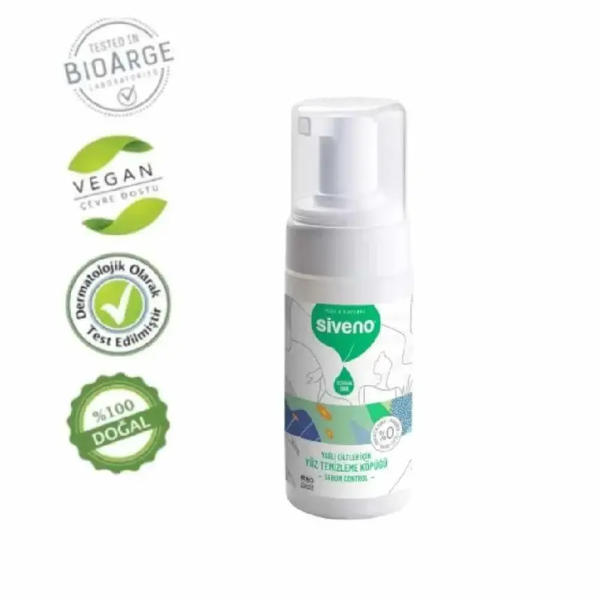 Siveno Doğal Yüz Temizleme Köpüğü 100 ml - 3