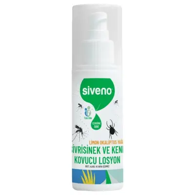 Siveno Sivrisinek ve Kene Kovucu Sprey Krem 100 ml 