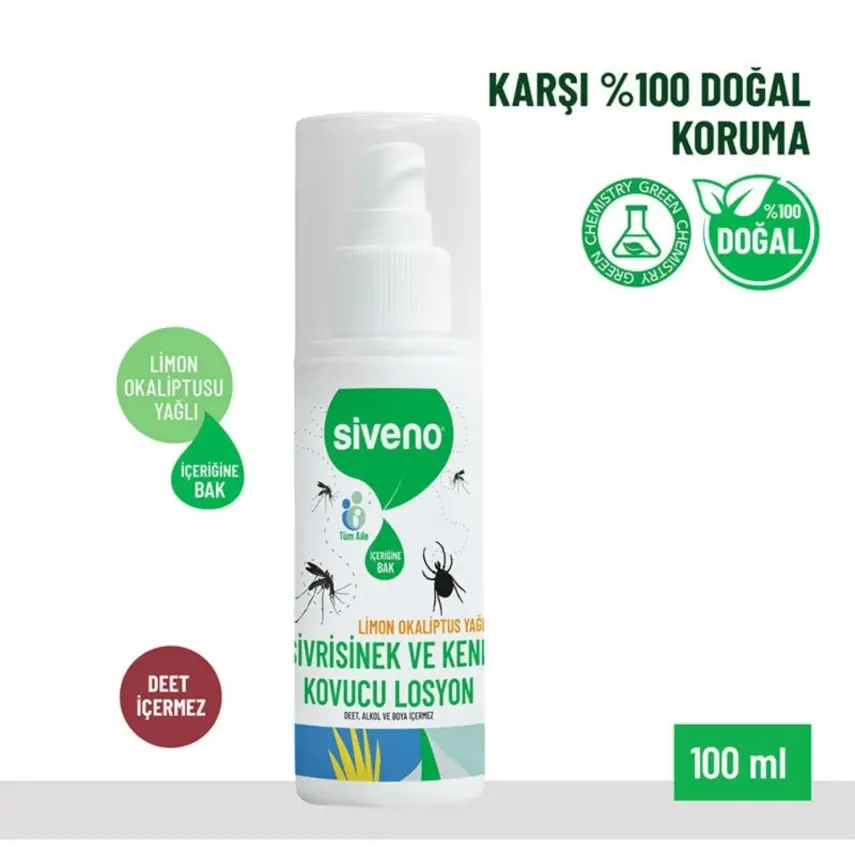 Siveno Sivrisinek ve Kene Kovucu Sprey Krem 100 ml - 2