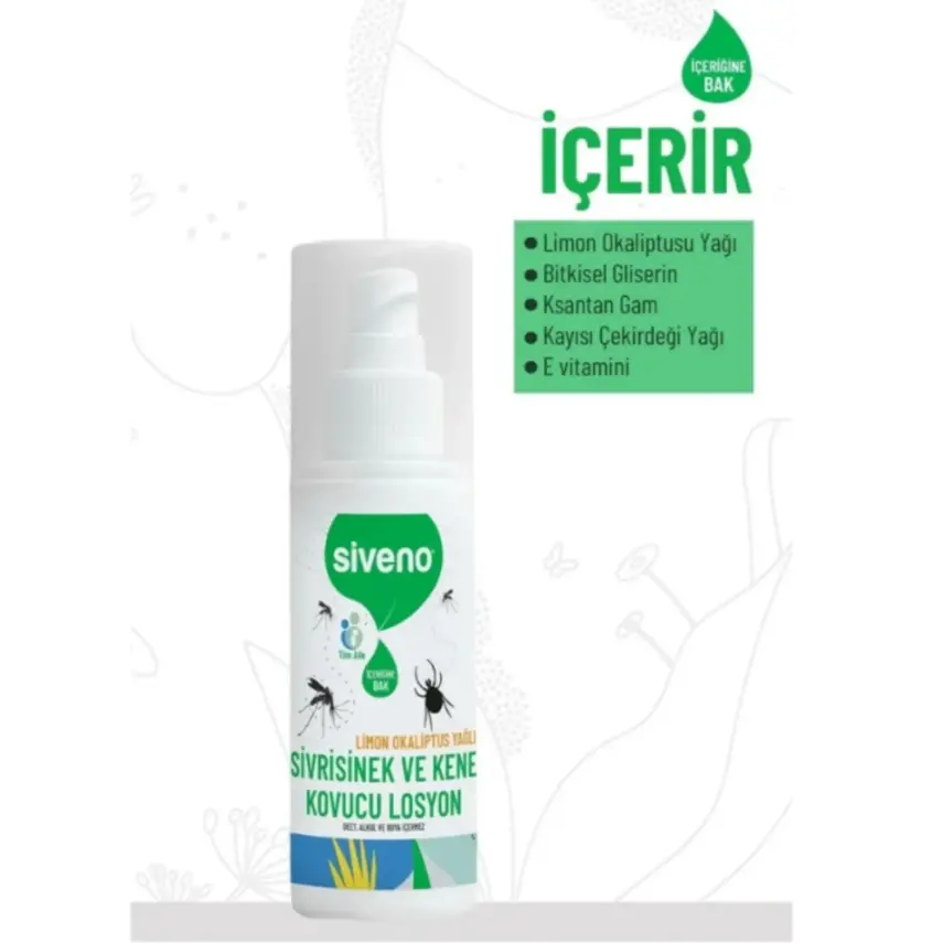 Siveno Sivrisinek ve Kene Kovucu Sprey Krem 50 ml - 7