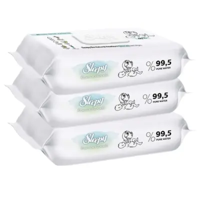 Sleepy Bio Natural Islak Mendil 3x40