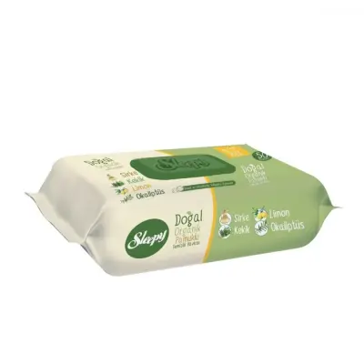 Sleepy Doğal Organik Pamuklu Temizlik Havlusu 50li