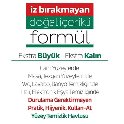 Sleepy Easy Clean Yüzey Temizlik Havlusu 100 Yaprak - 2