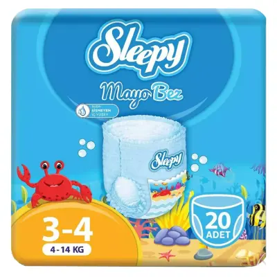 Sleepy Mayo Külot Bebek Bezi 4 Beden Maxi 4 - 14 kg 20li