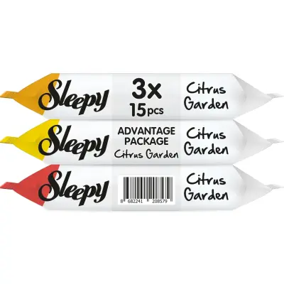 Sleepy Naranciye Bahçesi Cep Mendili 3x15 - 7